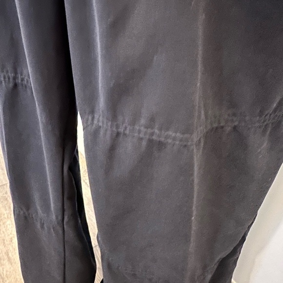 Vintage  80S Adidas Mens Size M Black Lined Track Windbreaker Pants - Picture 3 of 6